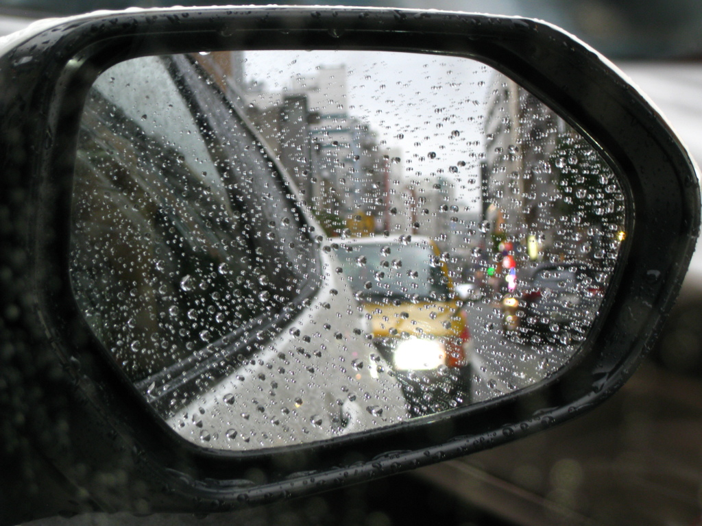 あいにくの雨