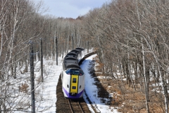 残雪の千歳カーブ 其の一