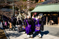 厳かな祈りの道