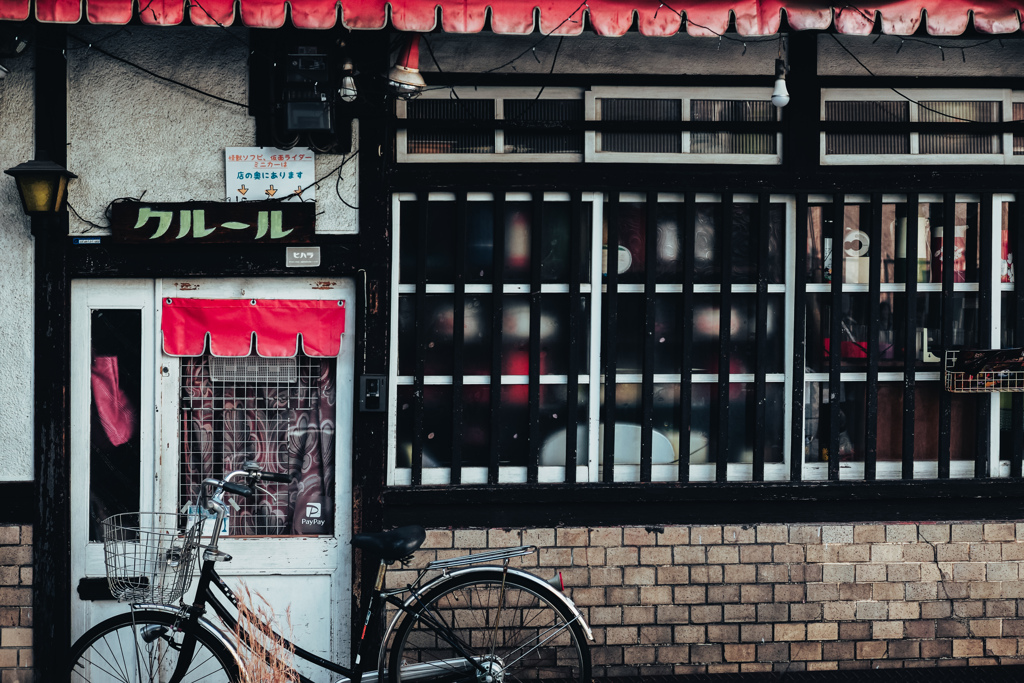 レトロな街角のひととき