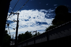 夏雲を仰ぐ