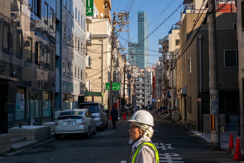 ハルカスが見える日常