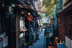 路地裏カフェストリート