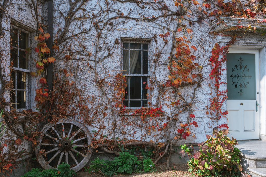 クラシカルな洋館カフェ