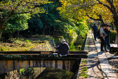 疎水の上の絵師 疎水の上の絵師