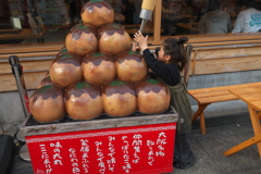 大っきい　たこ焼きだなぁ～