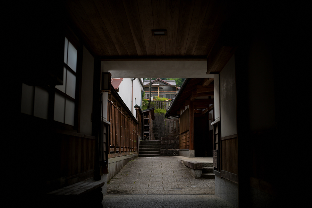 足助の路地
