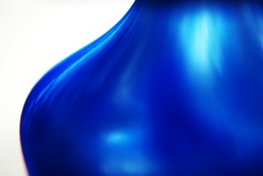 湾曲ブルー