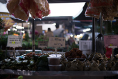 Fresh market in Penang 