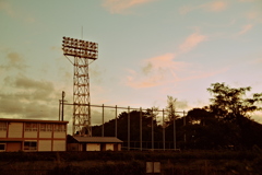 街の野球場