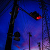 鉄塔と電柱