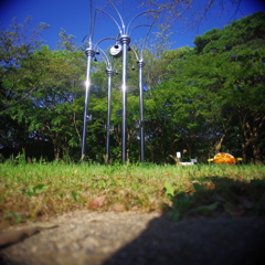 公園の時計