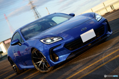 ZD8_BRZと夕日