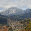 初雪の岩手山