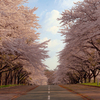 岩手県立大学の桜