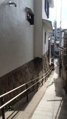 空堀の路地