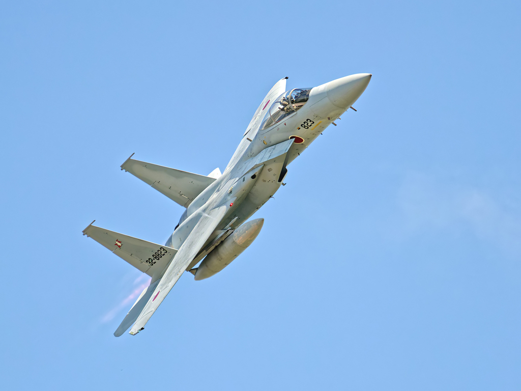 F-15J/機動飛行