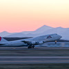 JAL/B4夕暮れの旅立ち