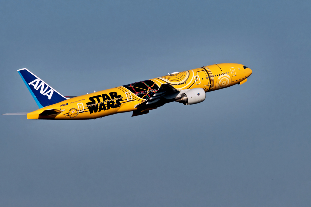 ANA/ありがとうC-3POジェット！