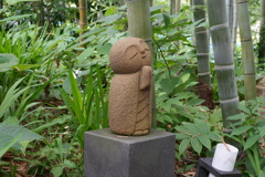 竹林の小径のお地蔵様