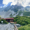 穂高連峰　パノラマ