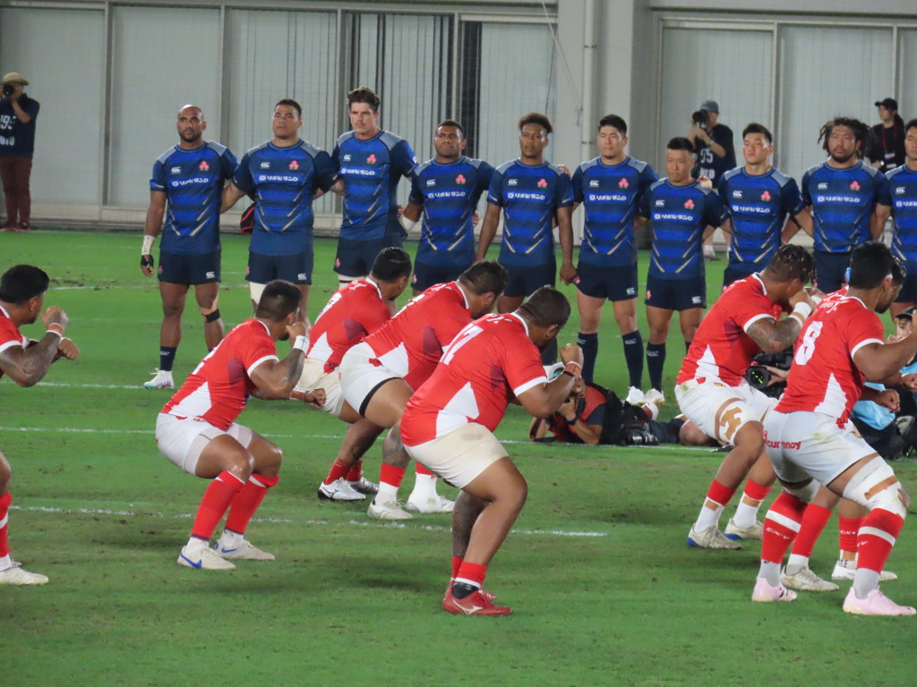 リポビタンDチャレンジカップ　日本代表 vs トンガ代表④