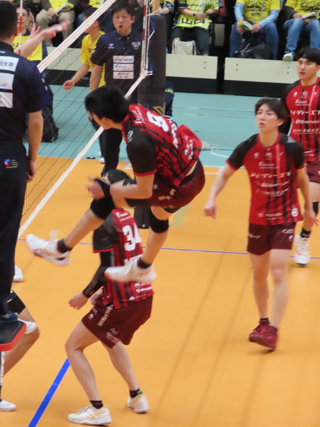 Vリーグ　日本製鉄堺ブレイザーズ vs ヴォレアス北海道 ⑤