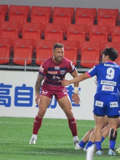 リーグワン　花園近鉄ライナーズ vs 九州電力キューデンヴォルテクス