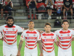 パシフィックネイションズカップ　日本代表 vs フィジー代表　決勝戦②