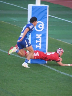 リーグワン レッドハリケーンズ大阪 vs 清水建設江東ブルーシャークス ①