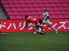 リーグワン　レッドハリケーンズ大阪 vs マツダスカイアクティブズ広島①