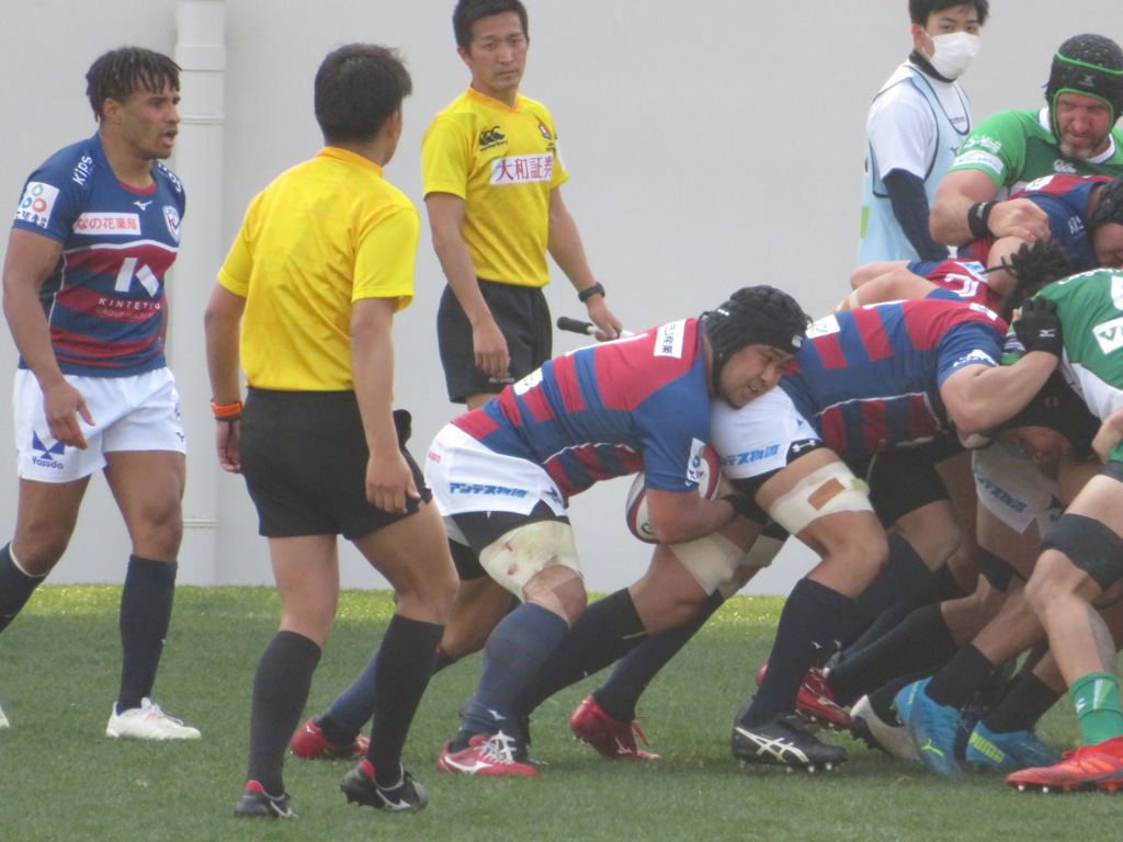 リーグワン　花園近鉄ライナーズ vs 三菱重工相模原ダイナボアーズ①