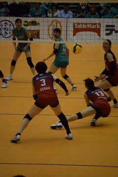 SVリーグ　大阪マーヴェラス vs Astemoリヴァーレ茨城