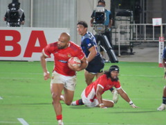 リポビタンDチャレンジカップ　日本代表 vs トンガ代表⑨