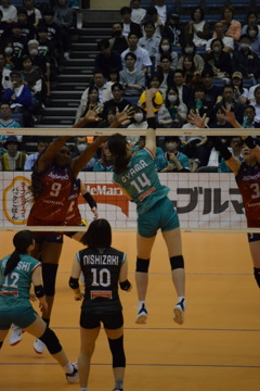 SVリーグ　大阪マーヴェラス vs Astemoリヴァーレ茨城