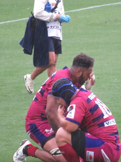 リーグワン入替戦　花園近鉄ライナーズ vs 三重ホンダヒート