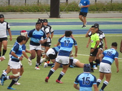 大学ラグビー　摂南大学 vs 朝日大学⑤