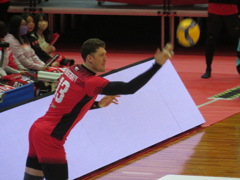 Vリーグ  サントリーサンバーズv s ヴォレアス北海道 ②
