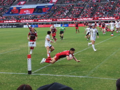 リーグワン　レッドハリケーンズ大阪 vs マツダスカイアクティブズ広島⑤