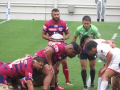 リーグワン入替戦　花園近鉄ライナーズ vs 三重ホンダヒート