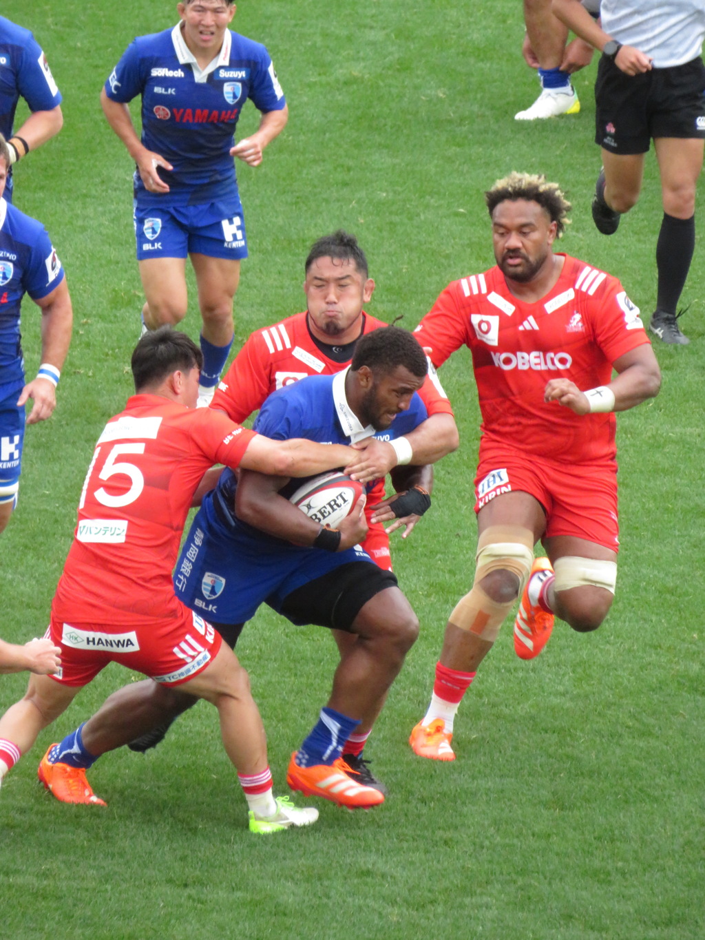 リーグワン　静岡ブルーレヴズ vs 神戸スティーラーズ