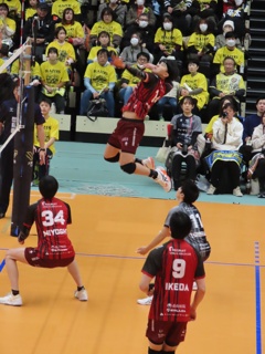 Vリーグ　日本製鉄堺ブレイザーズ vs ヴォレアス北海道 ②