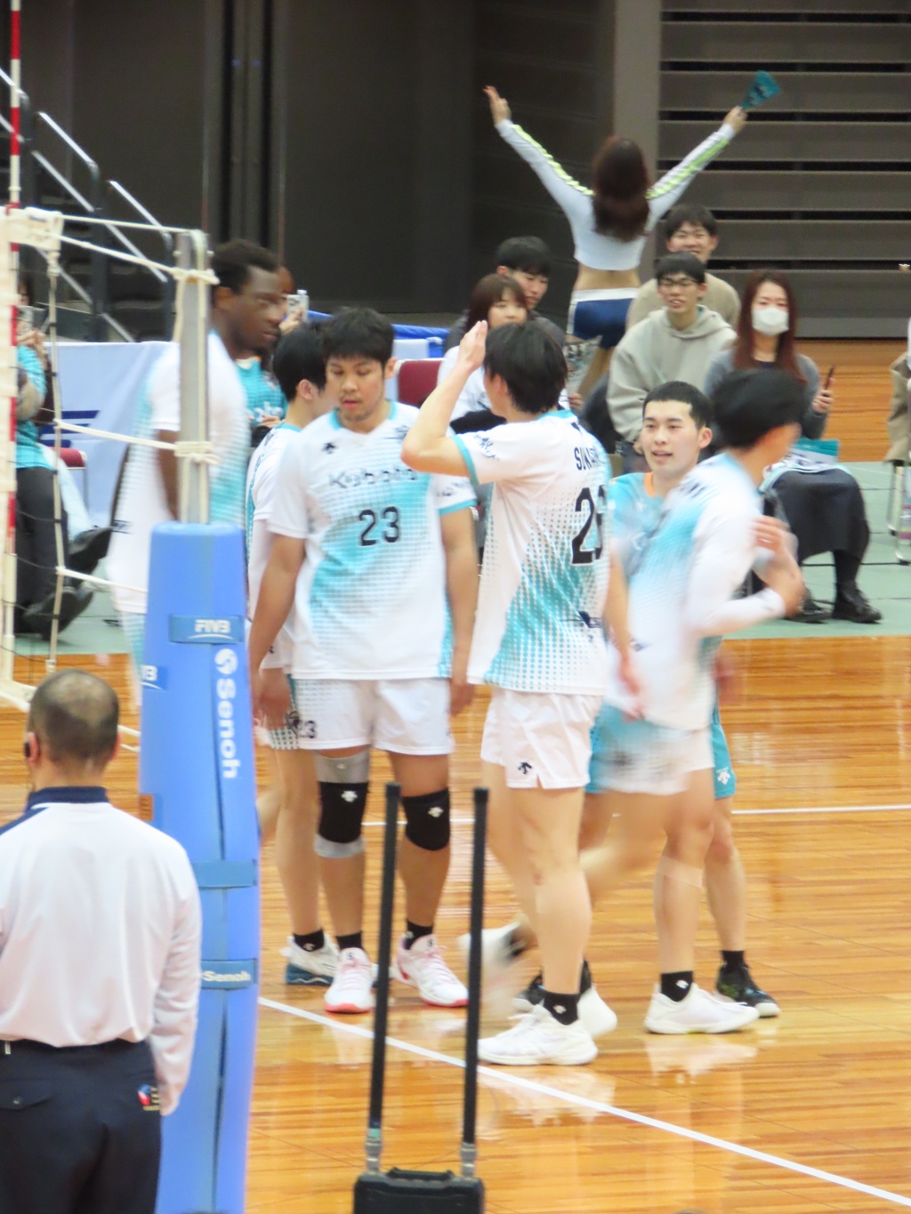 Vリーグ　クボタスピアーズ vs 大同特殊鋼知多レッドスター