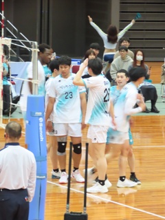 Vリーグ　クボタスピアーズ vs 大同特殊鋼知多レッドスター