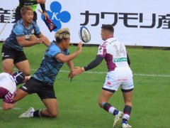 プレシーズンマッチ　花園近鉄ライナーズ vs 神戸スティーラーズ ③