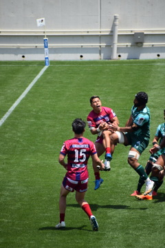 リーグワン　花園近鉄ライナーズ vs NECグリーンロケッツ東葛