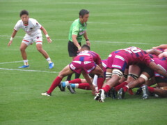 リーグワン入替戦　花園近鉄ライナーズ vs 三重ホンダヒート