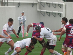 リーグワン入替戦　花園近鉄ライナーズ vs 三重ホンダヒート