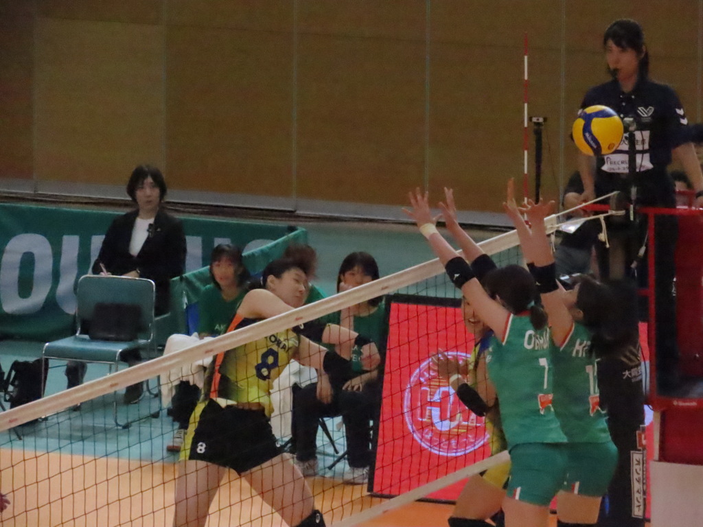 SVリーグ Women 大阪マーヴェラス vs 東レアローズ滋賀 ④
