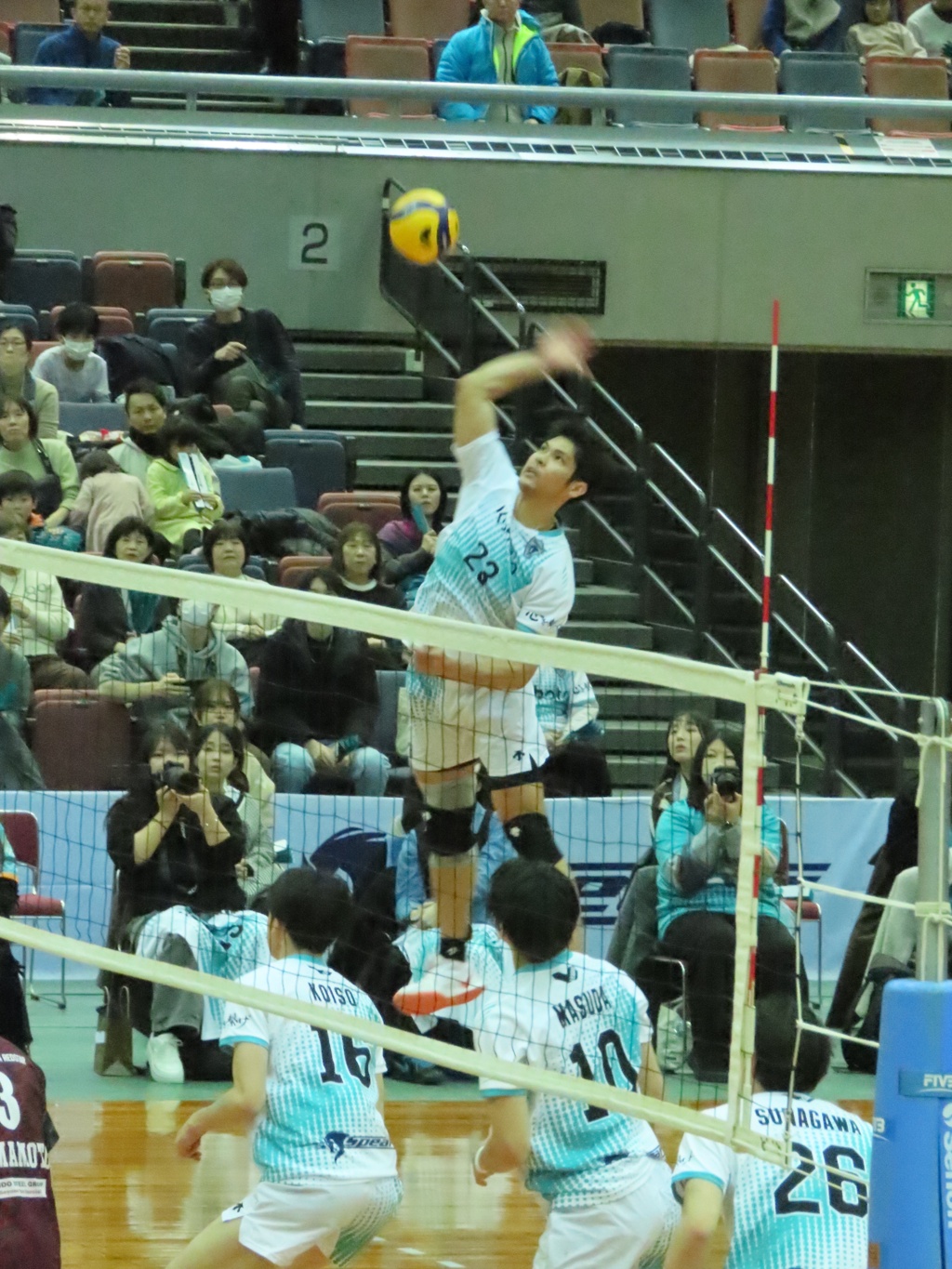 Vリーグ　クボタスピアーズ vs 大同特殊鋼知多レッドスター